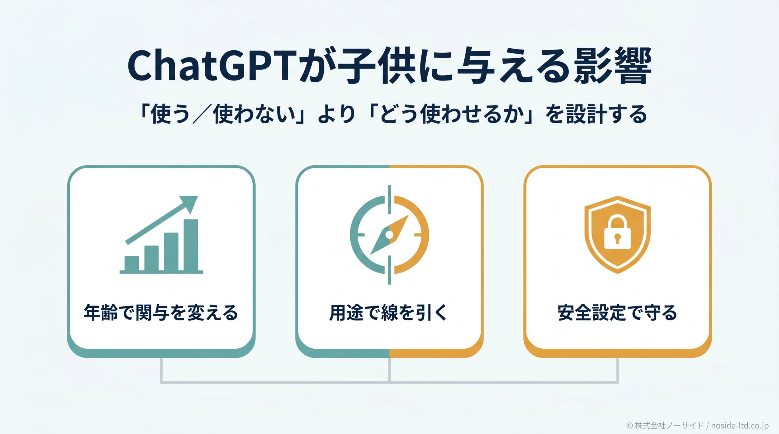 チャットGPTが子供に与える影響｜年齢別の利点と懸念・家庭で使わせる時のルール