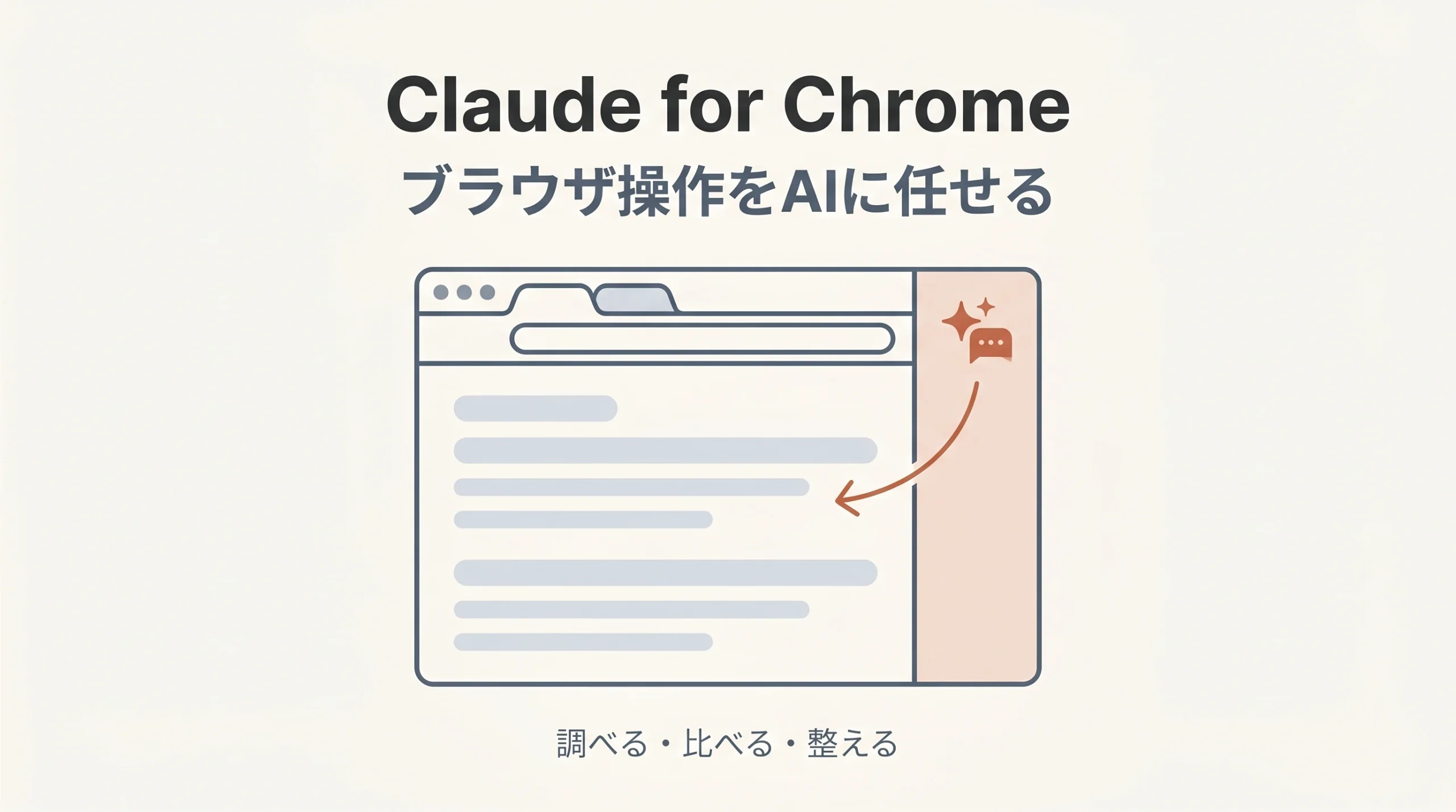 Claude for Chromeとは？ブラウザ操作をAIに任せてできること・使い方・料金