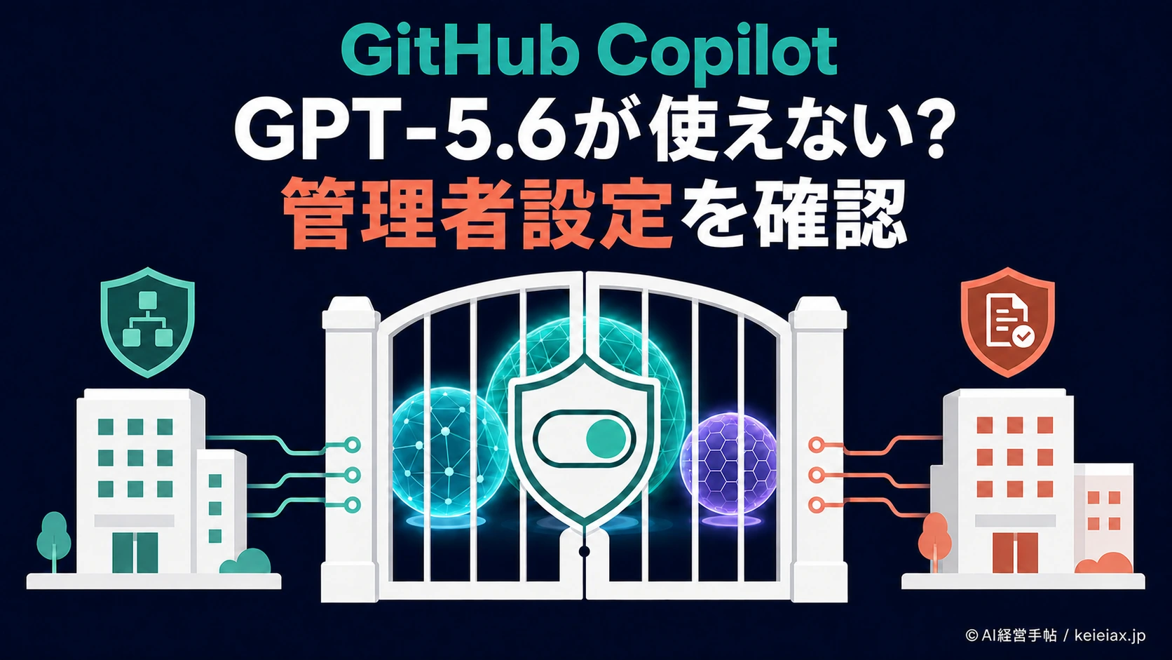 GitHub CopilotのGPT-5.6が使えないときは管理者設定を確認【Business・Enterprise向け】