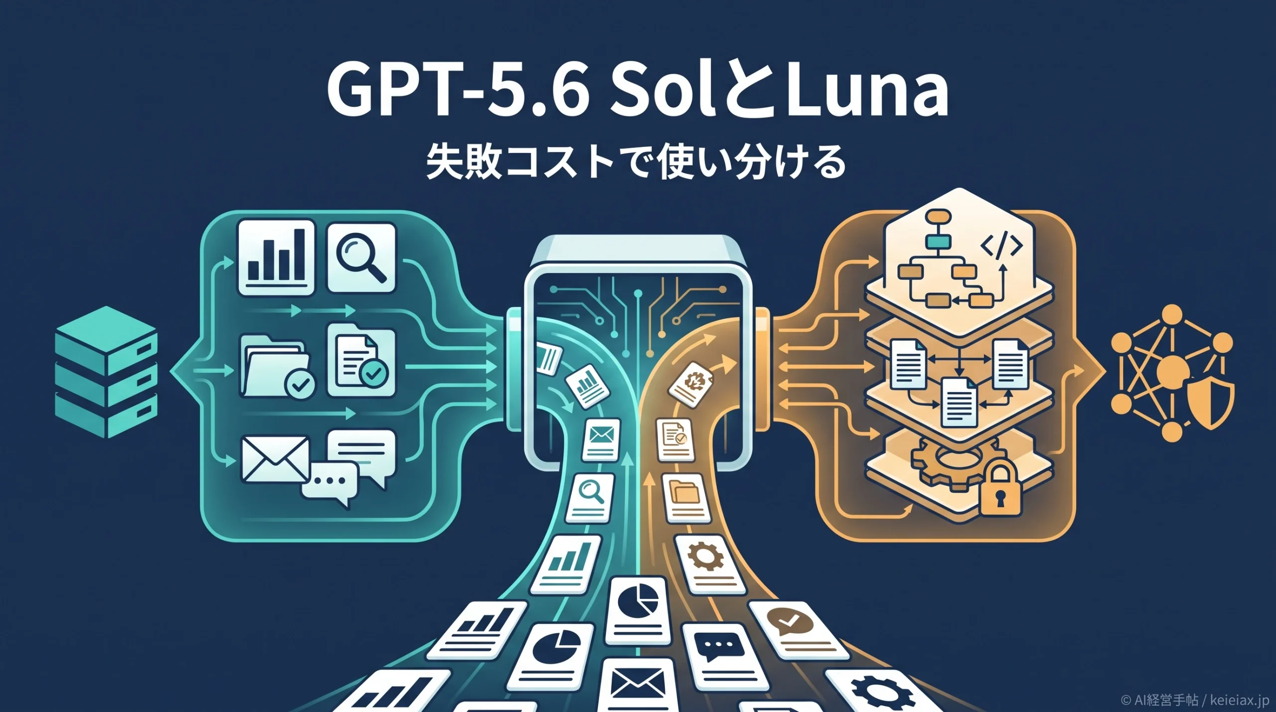 GPT-5.6 SolとLunaの違いは何か　高性能モデルを全業務に使わない判断軸