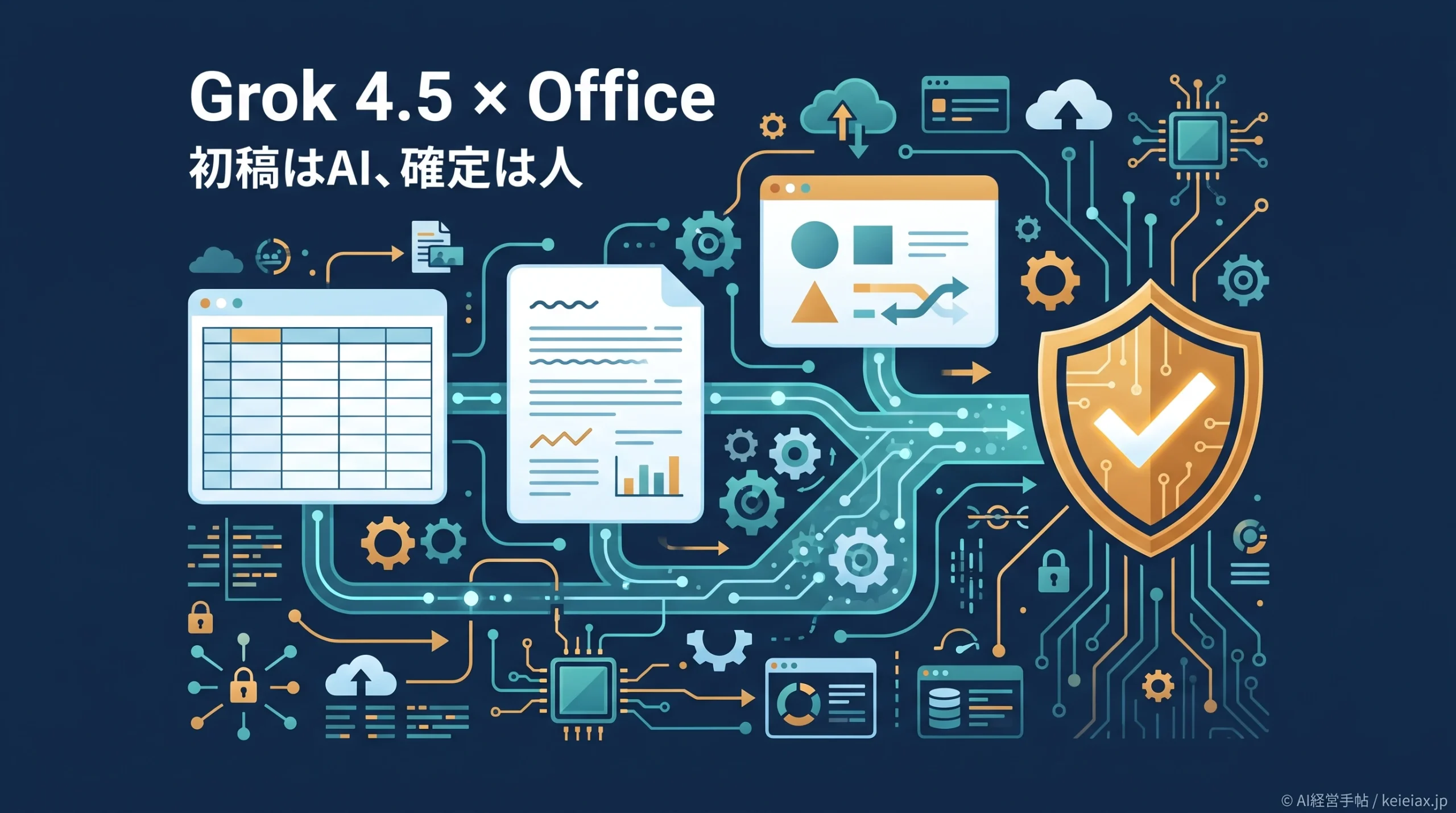 Grok 4.5のOfficeでできること【Excel分析と資料作成の対応範囲】