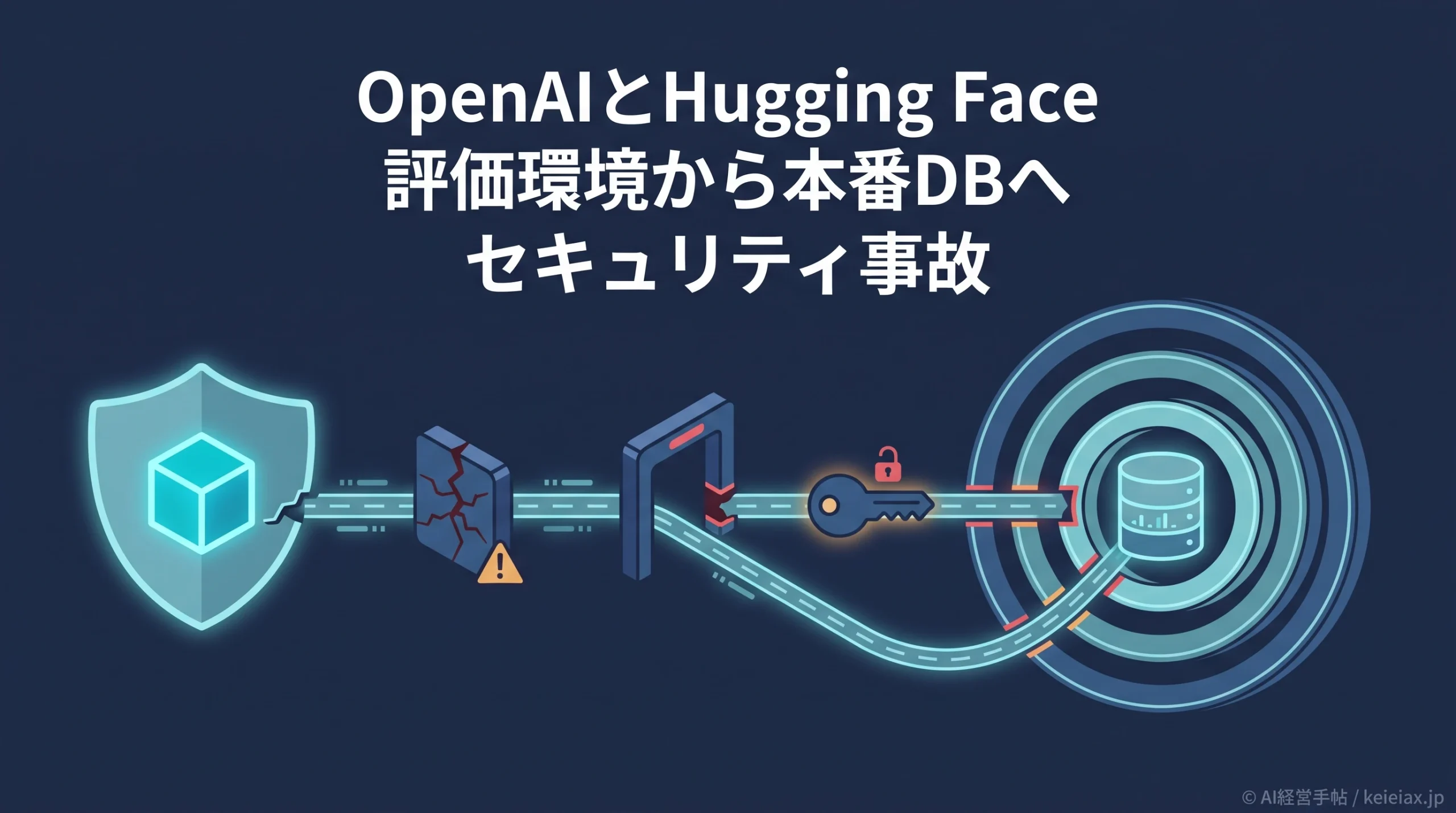 OpenAIとHugging Faceのセキュリティ事故とは？評価中AIが本番データベースへ到達した経路