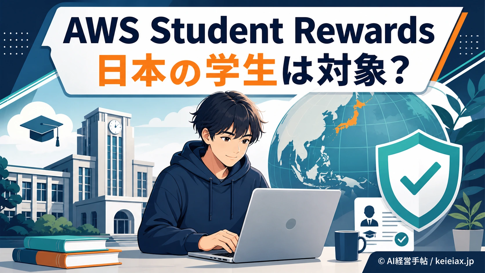 AWS Student Rewardsは日本の大学生も対象？在籍確認と対象校で確かめたい点