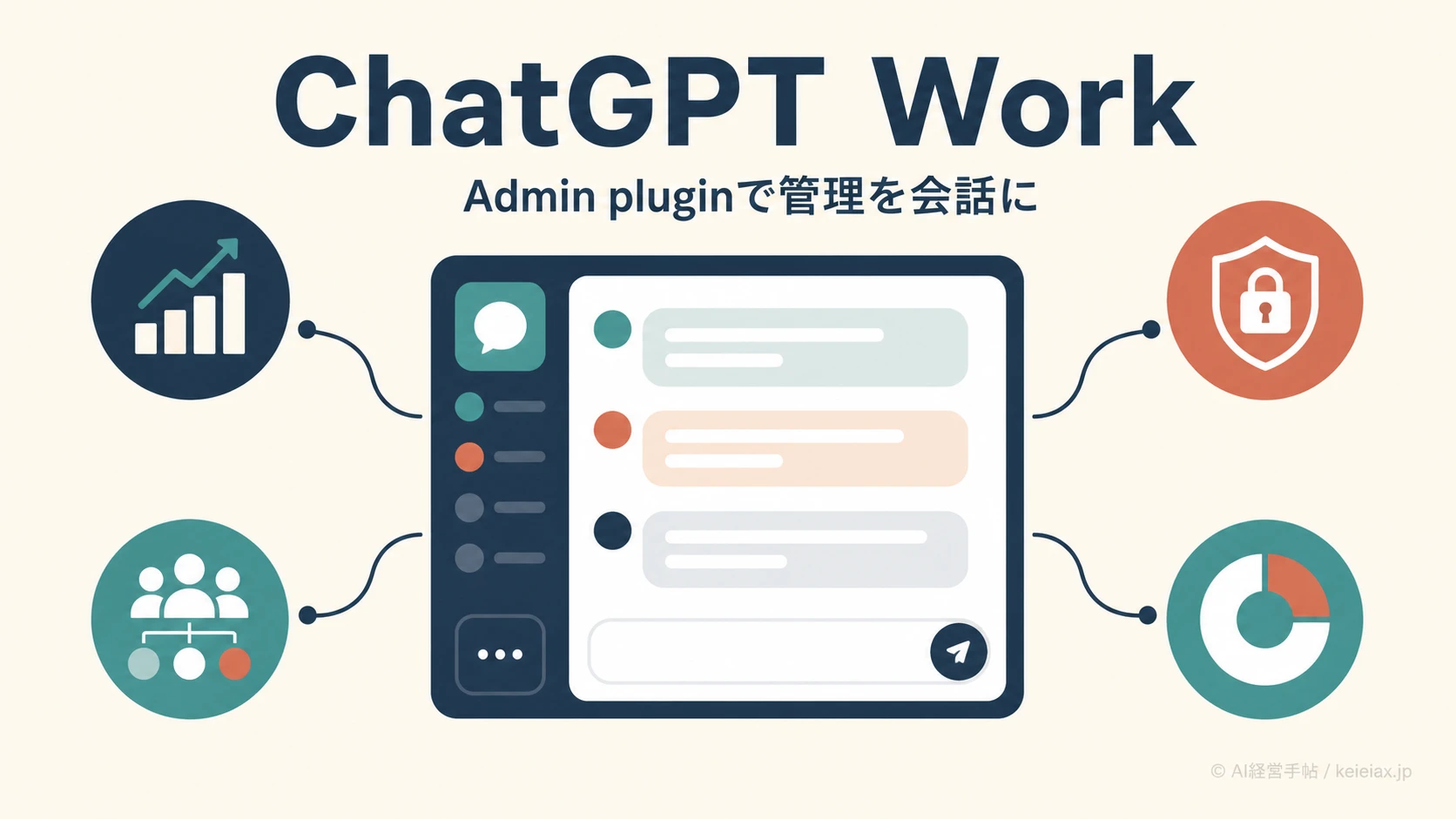 ChatGPT WorkのAdmin plugin(管理者プラグイン)でできること【利用枠・メンバー変更も会話で完結】