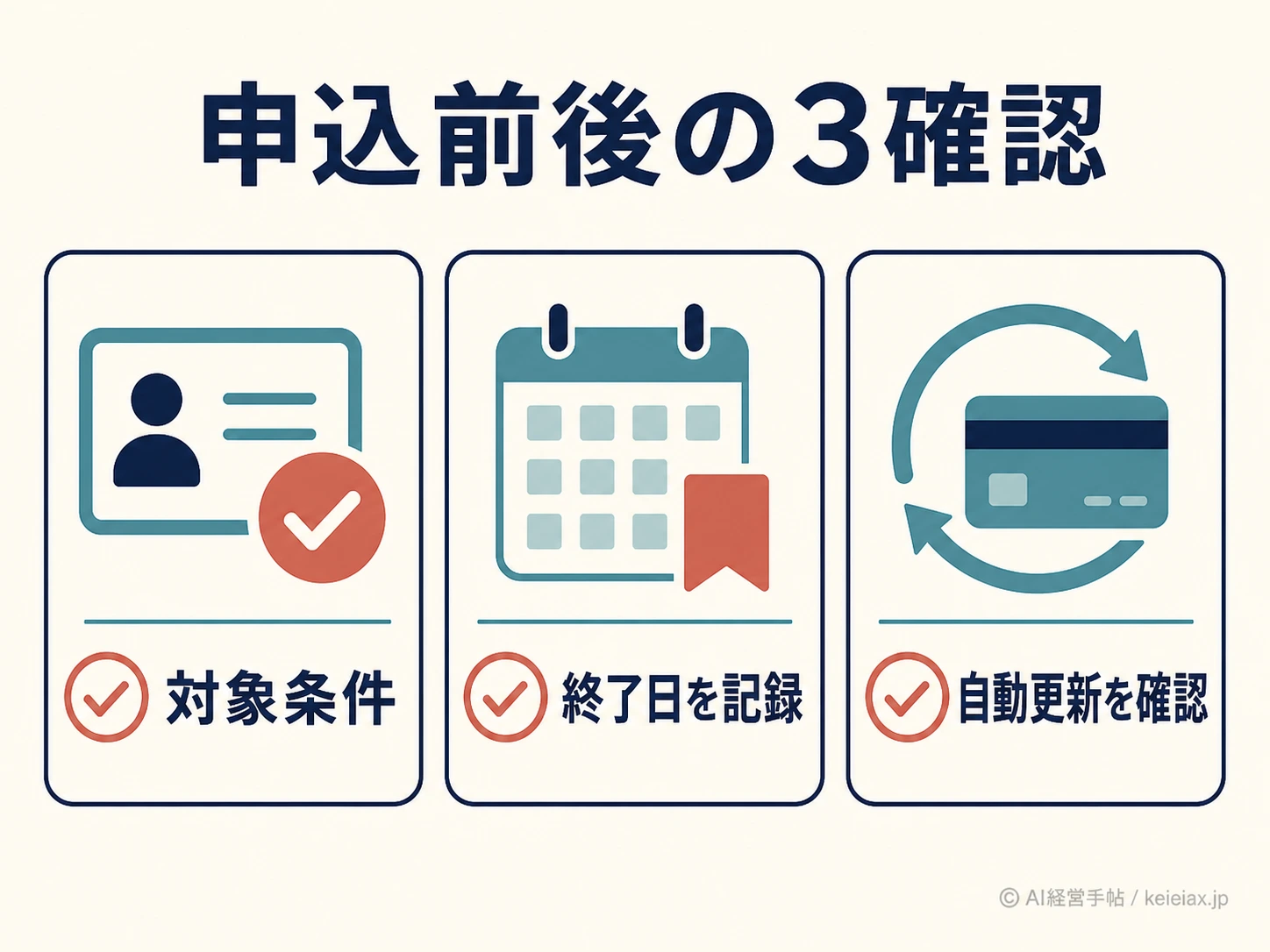 Gemini学生無料の申込前後に確認する3項目