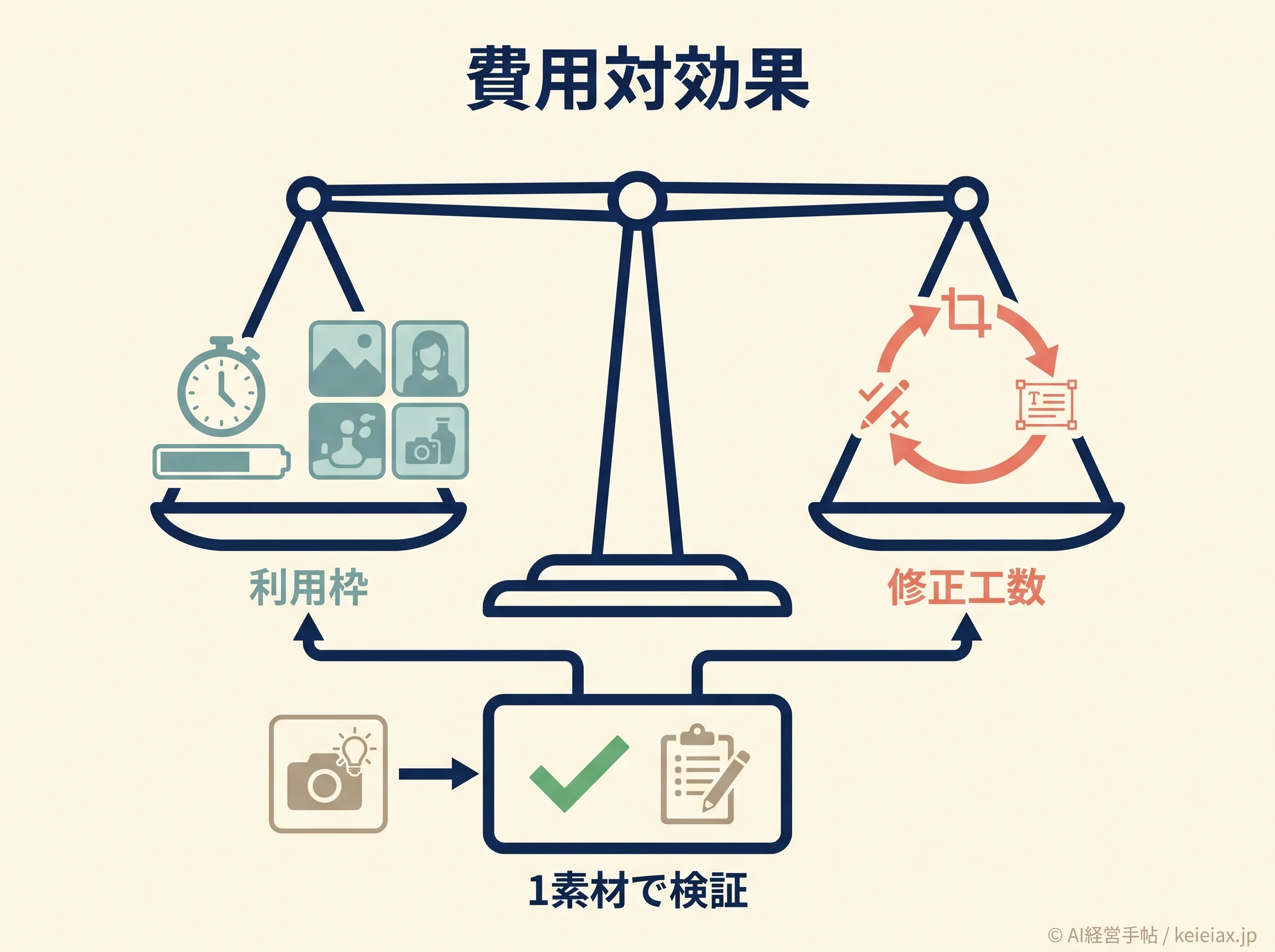 Image 2.0の費用対効果図