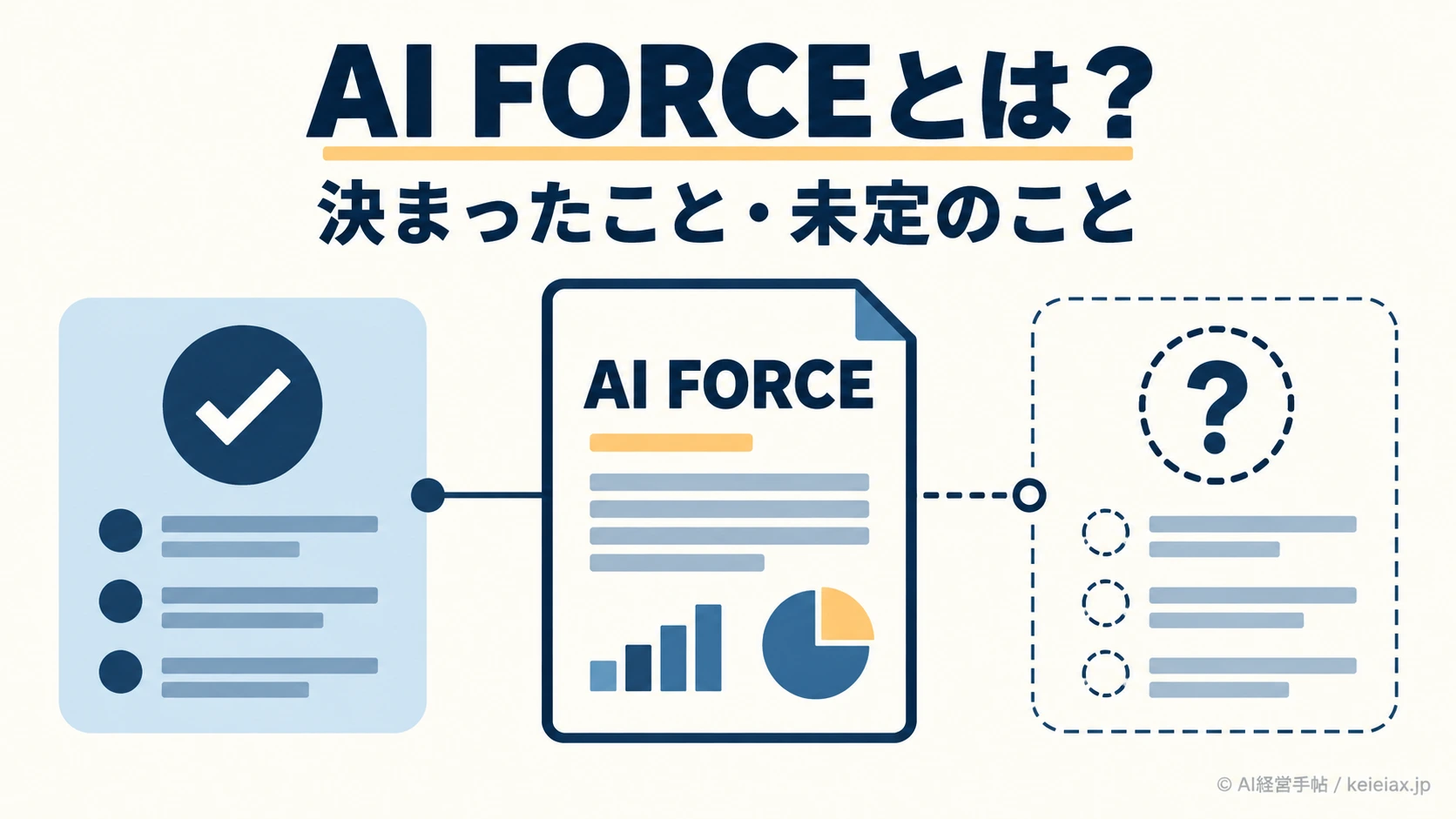 AI Force(AIフォース)とは【トランプ氏が予告した新組織で決まったこと・未定のこと】