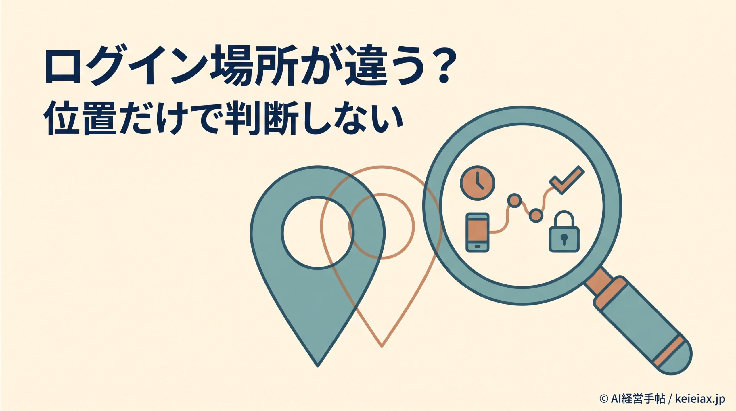 ChatGPTのログイン履歴で場所が違うのは不正アクセス？位置表示の限界と確認順