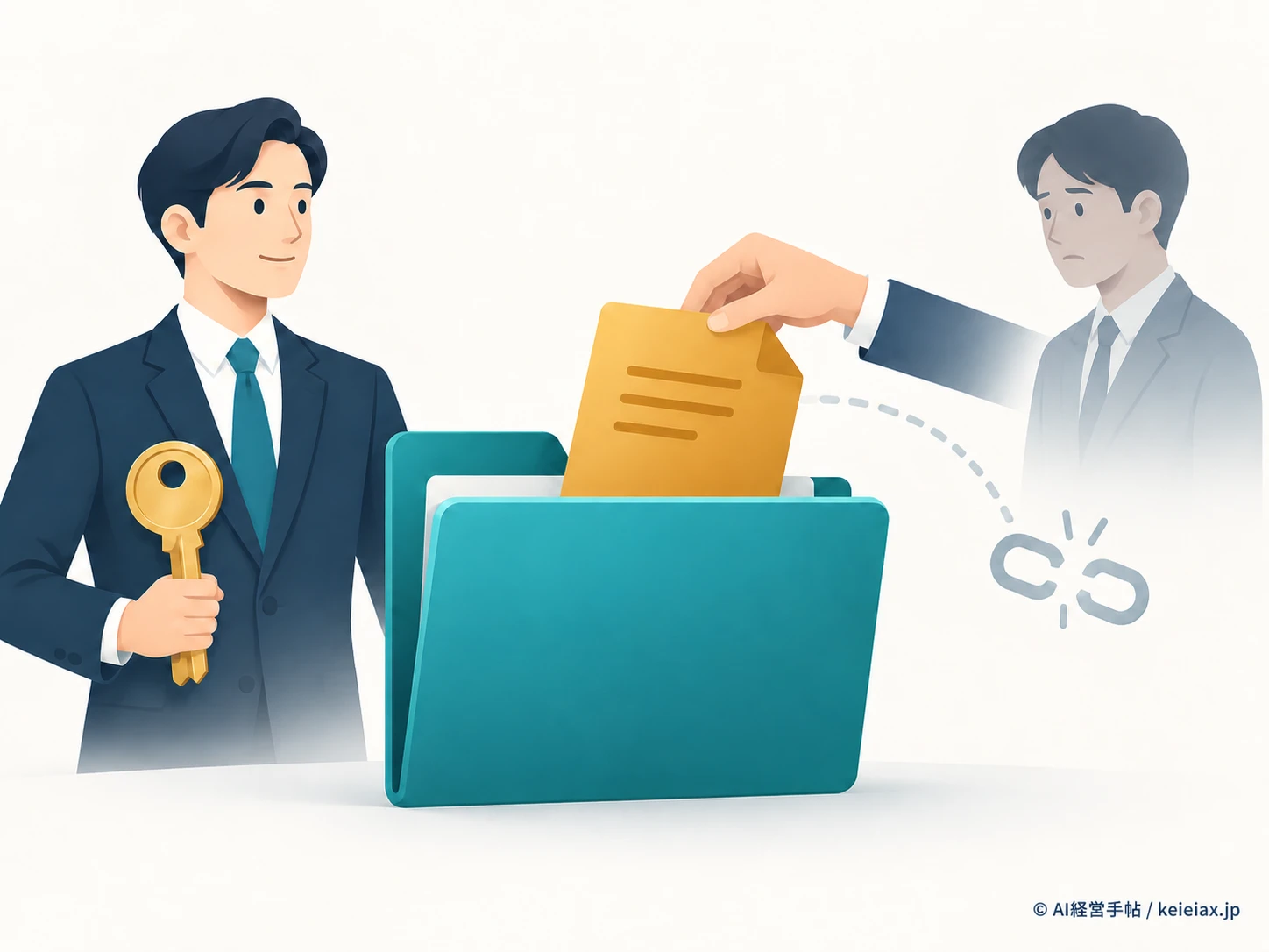 ChatGPTの共有フォルダへ入れたファイルは誰のもの？所有者とアクセス喪失の注意点