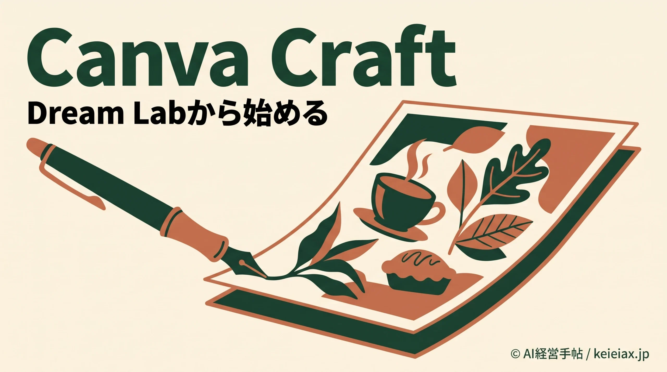 Canva Craftの使い方を解説【Dream Labで画像を作り始めるまで】