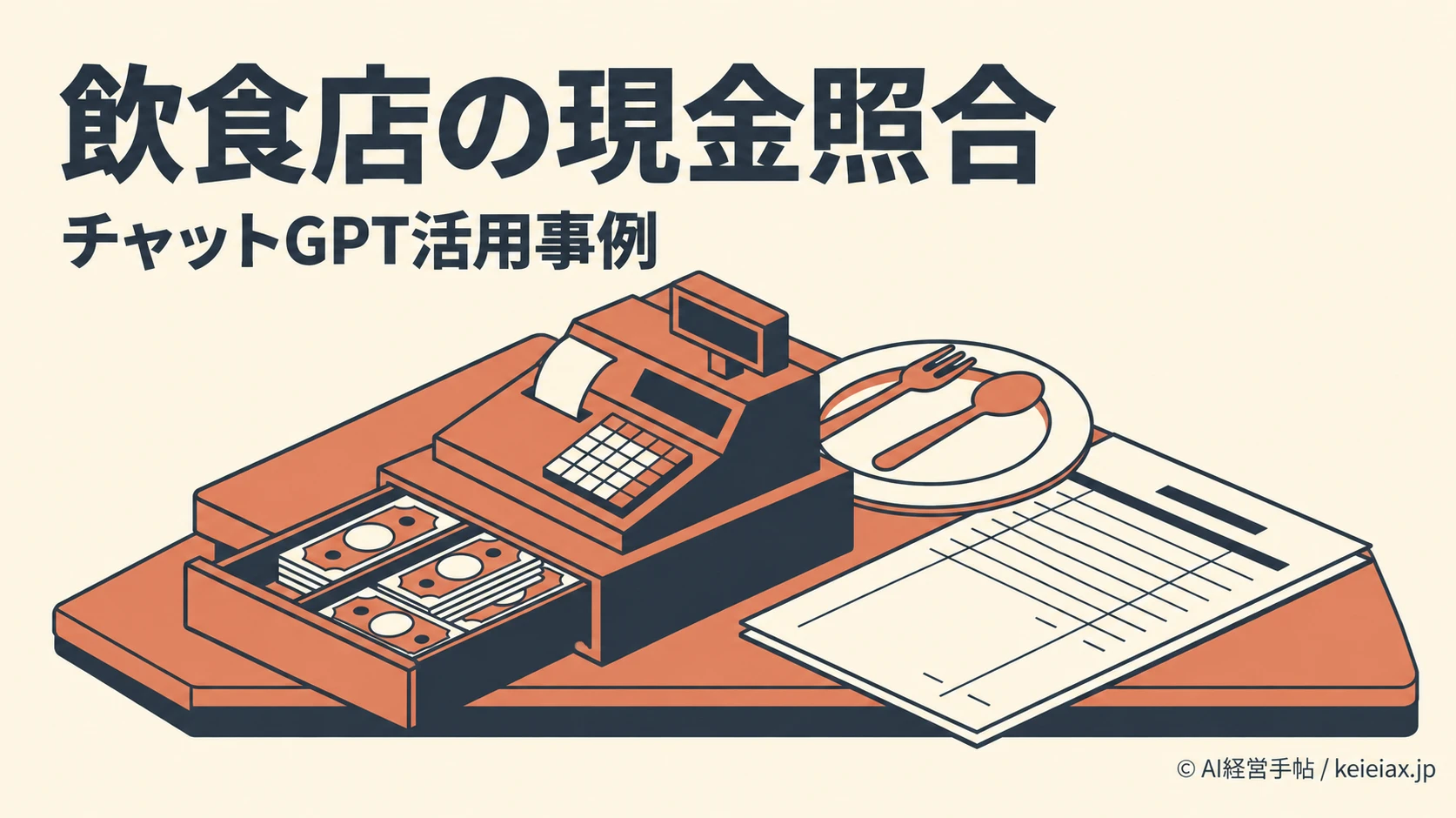 チャットGPTの飲食店活用事例【米国3店舗の現金照合が3時間から5〜10分に】