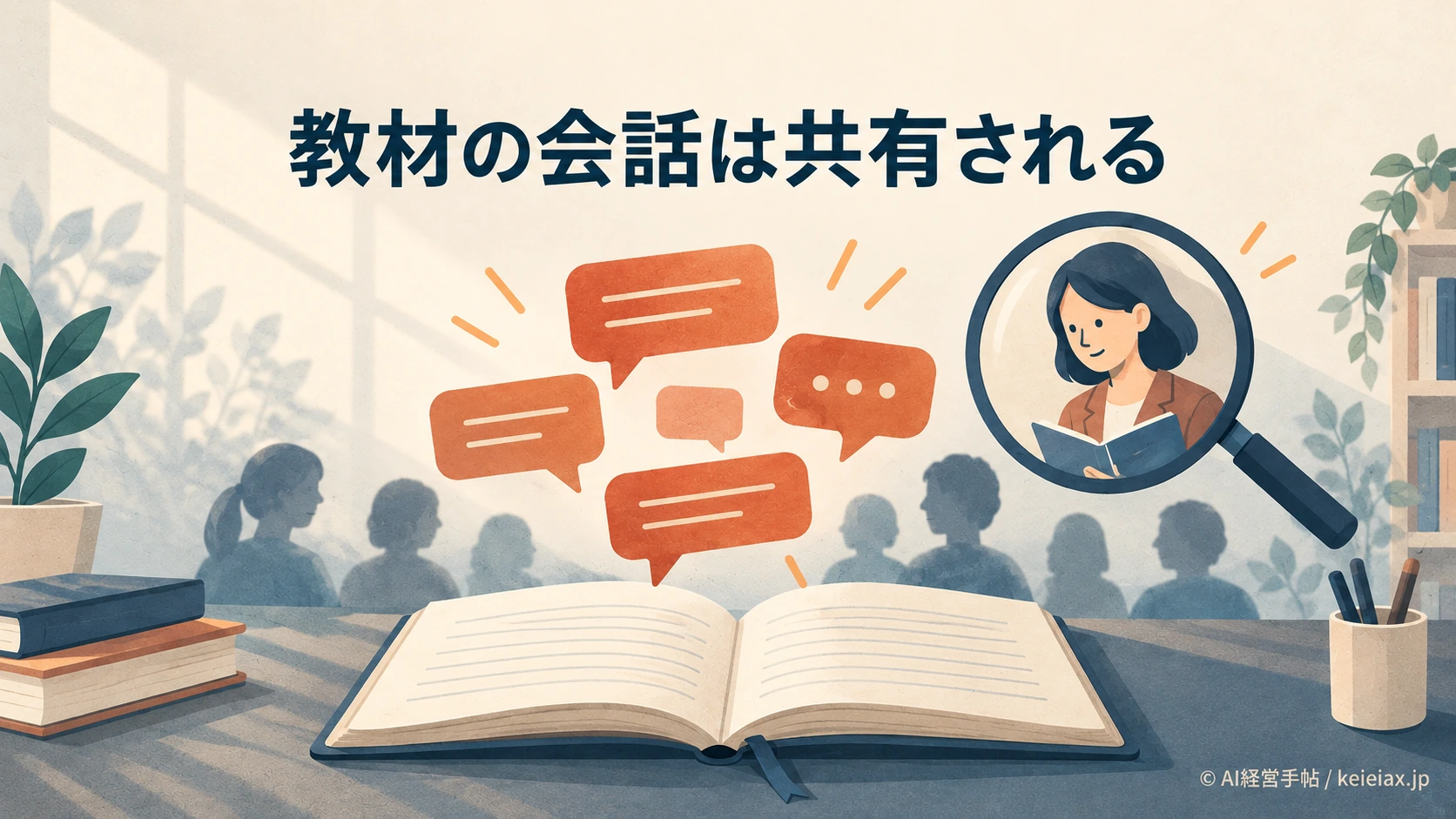 Gemini Notebookの会話は先生に見える？Classroomで指定された教材が対象